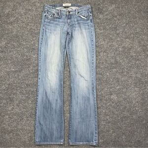 Abercrombie & Fitch Jeans Womens Size 6L Blue Denim Emma Slim Boot Stretch